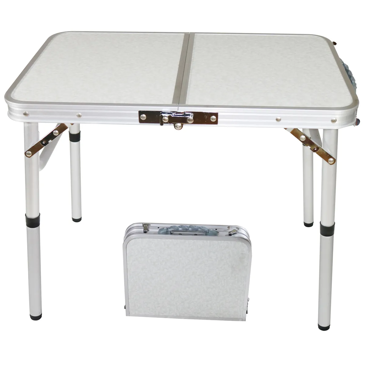 Small Folding Aluminum Table 24 in L x 16 in W with Adjustable Height Legs,  Lightweight Portable Indoor Outdoor from Dhgate others1 - price 179.81, image size:1200x1200