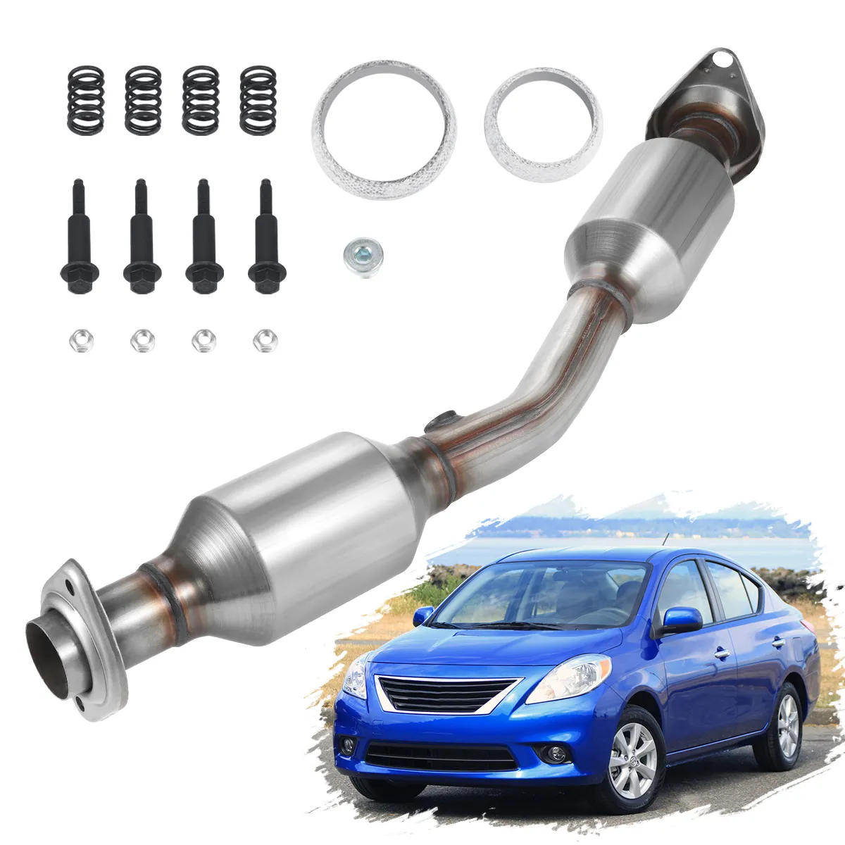 EPA Approved Catalytic Converter For 2007-2012 Nissan Versa 1.8L/1.6L - Direct Fit