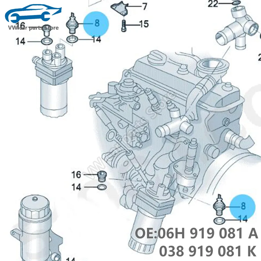Sensore, Pressione Carburante BMW G30 M5 Competition 625 CV Benzina S63 - 3