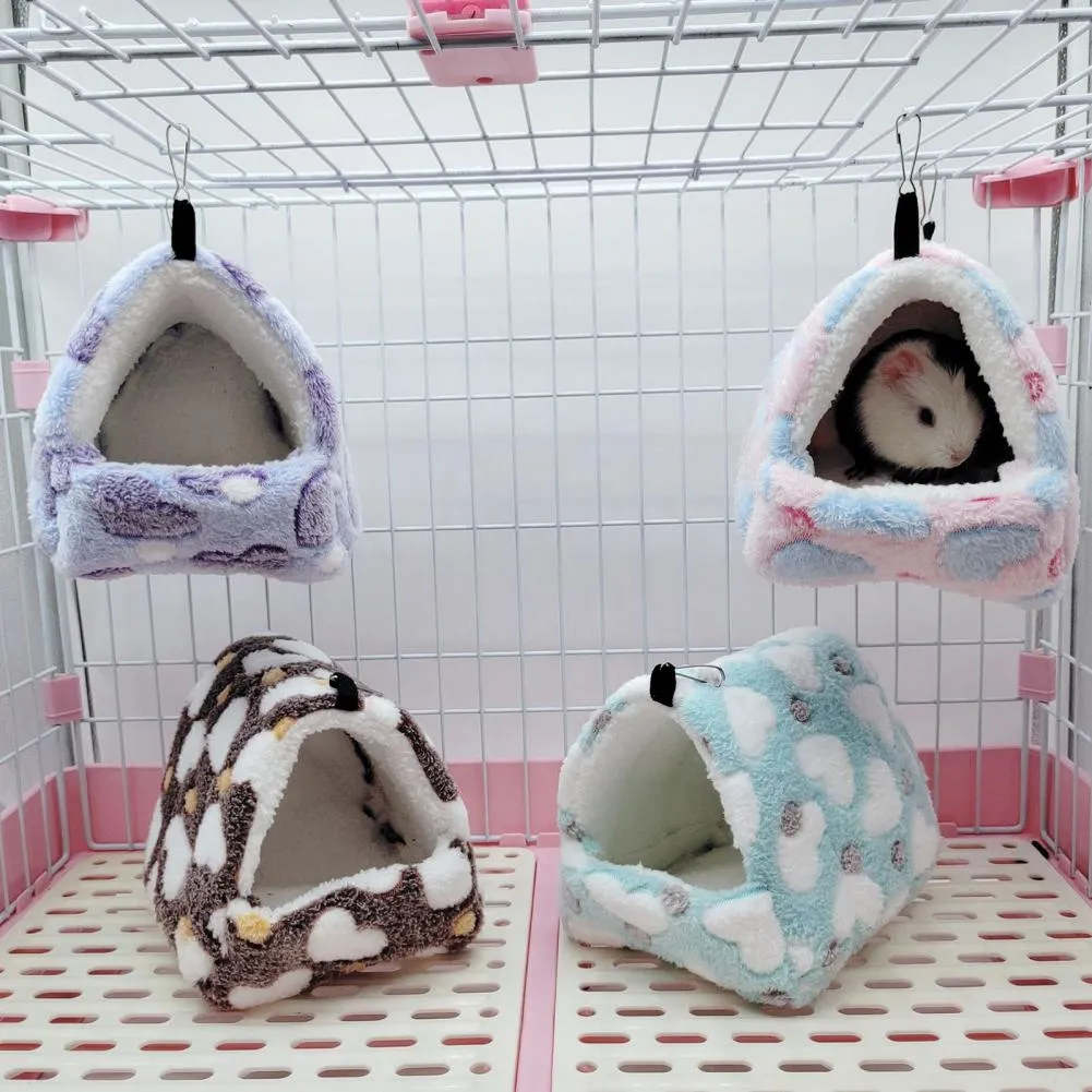 Illustration of Hamster Hideouts With Easy Cleaning Features