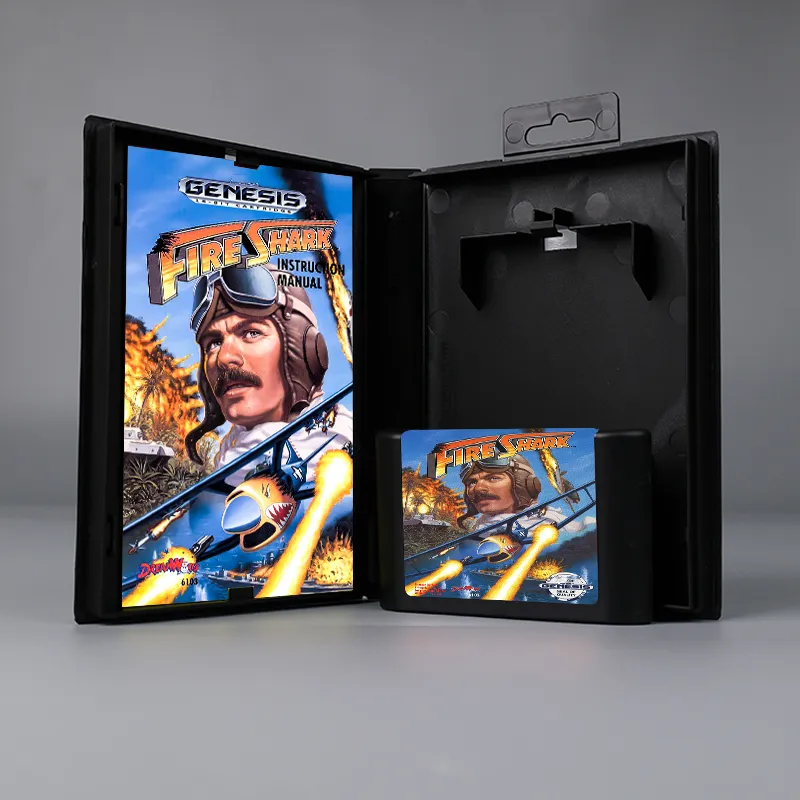 メガドライブ 鮫!鮫!鮫! ハガキ有 Mega Drive Fire Shark