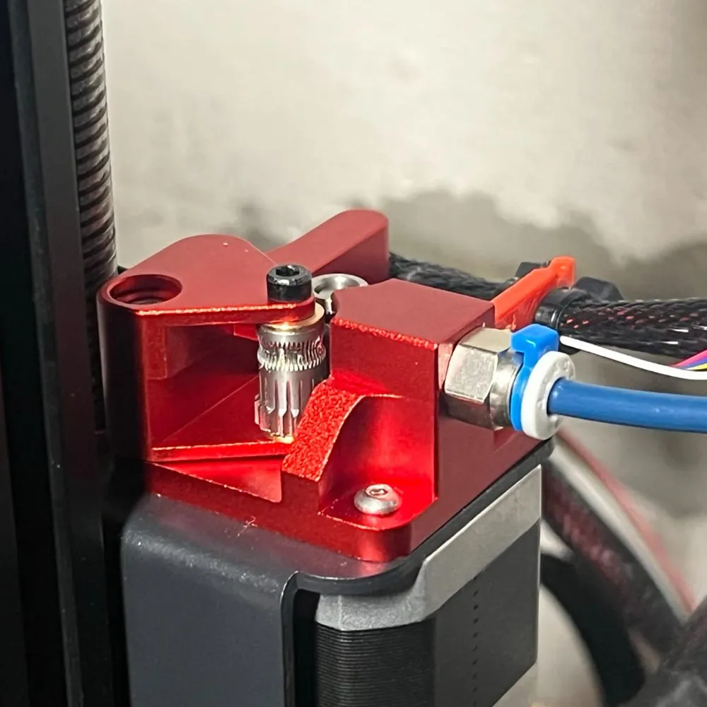 3Dman Dual Gear Extruder Drive Feeder Upgrate for Ender 3 V2, Ender 3 Series, Ender 5 Pro, Ender 5 Plus, CR10 Series and Other 3D Printers