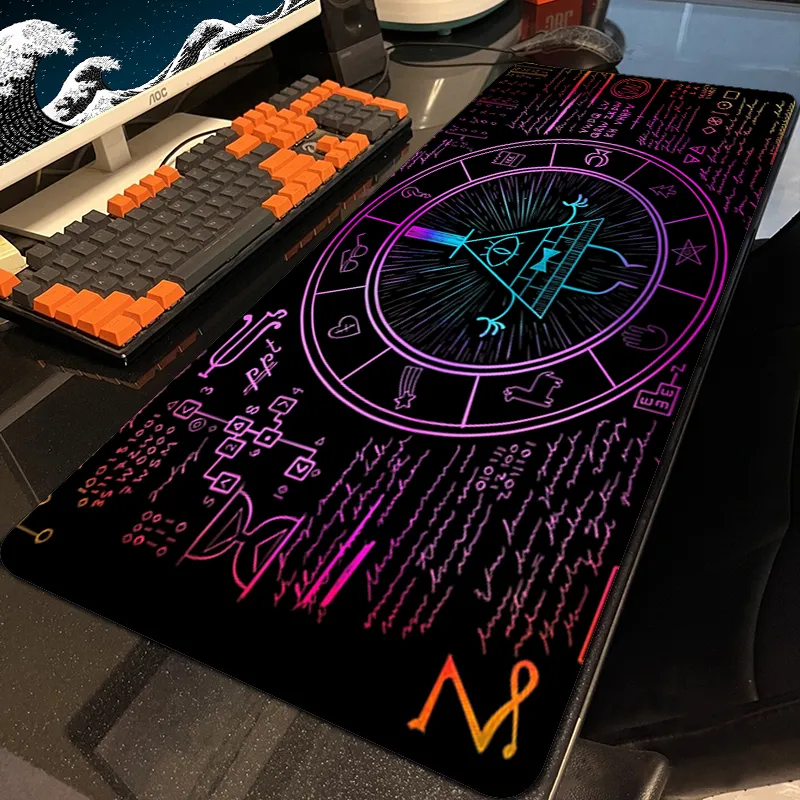レベルアップ Long Mouse Pad Carpet 40x90 in Extra Large Anime Gaming Desk Mat