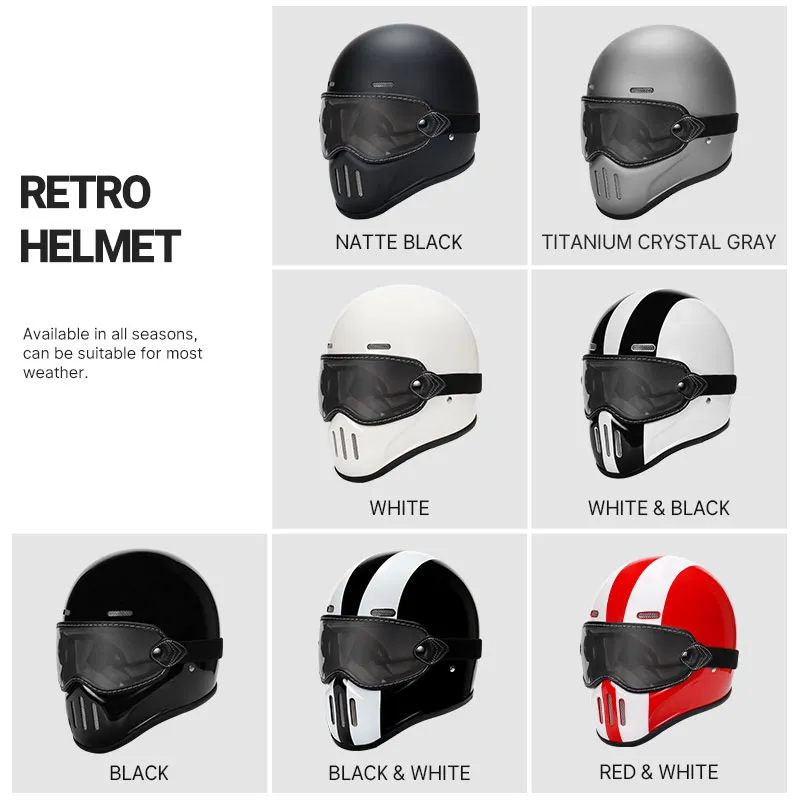 full face motorcycle helmets by weight Kaese DOT Certified Carbon Fiber (M,Black) : Automotive The carbon fiber shell has absolute strength and is very sturdy Daytona Retro Full Face Motorcycle