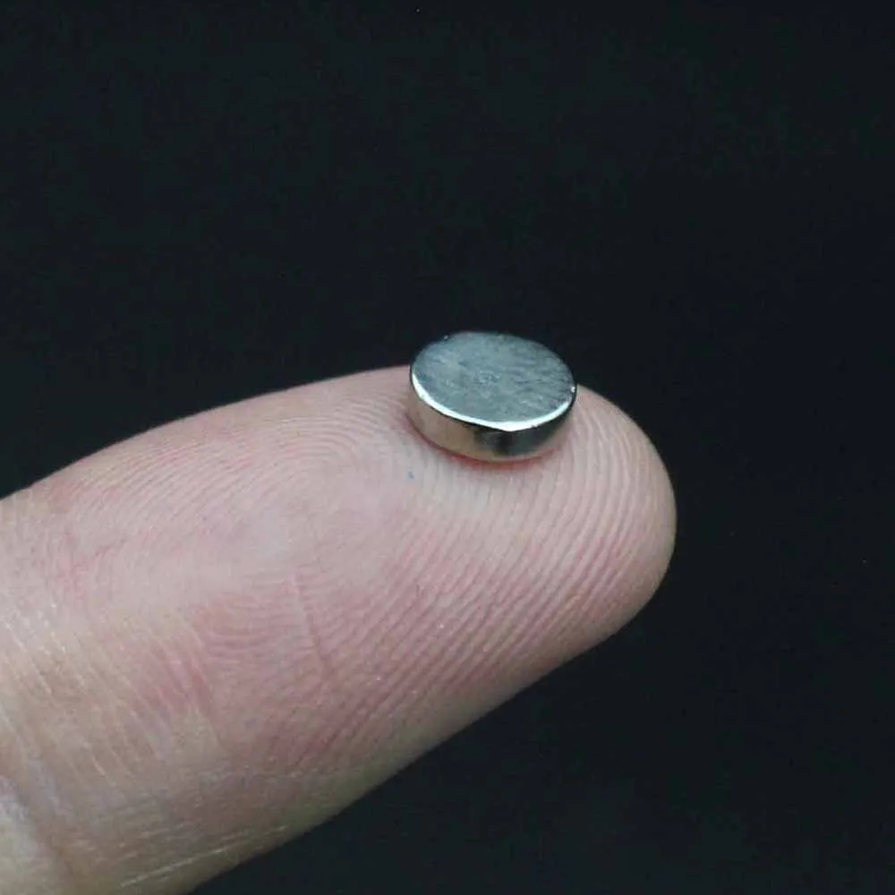 thumbnail image 2 of N52 Neodymium Magnets (8mm X 0.5mm) – Ultra Thin Disc, Rare Earth, Pack Of Various 2 of 5