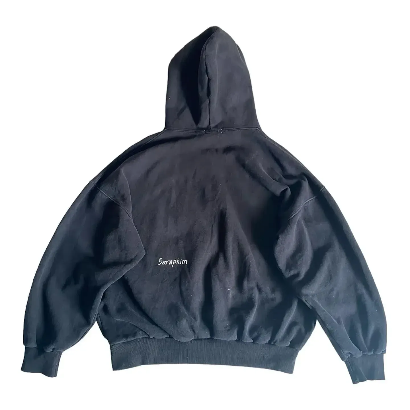 Embroidered Eyelet Hoodie: Sporty Streetwear for Men and