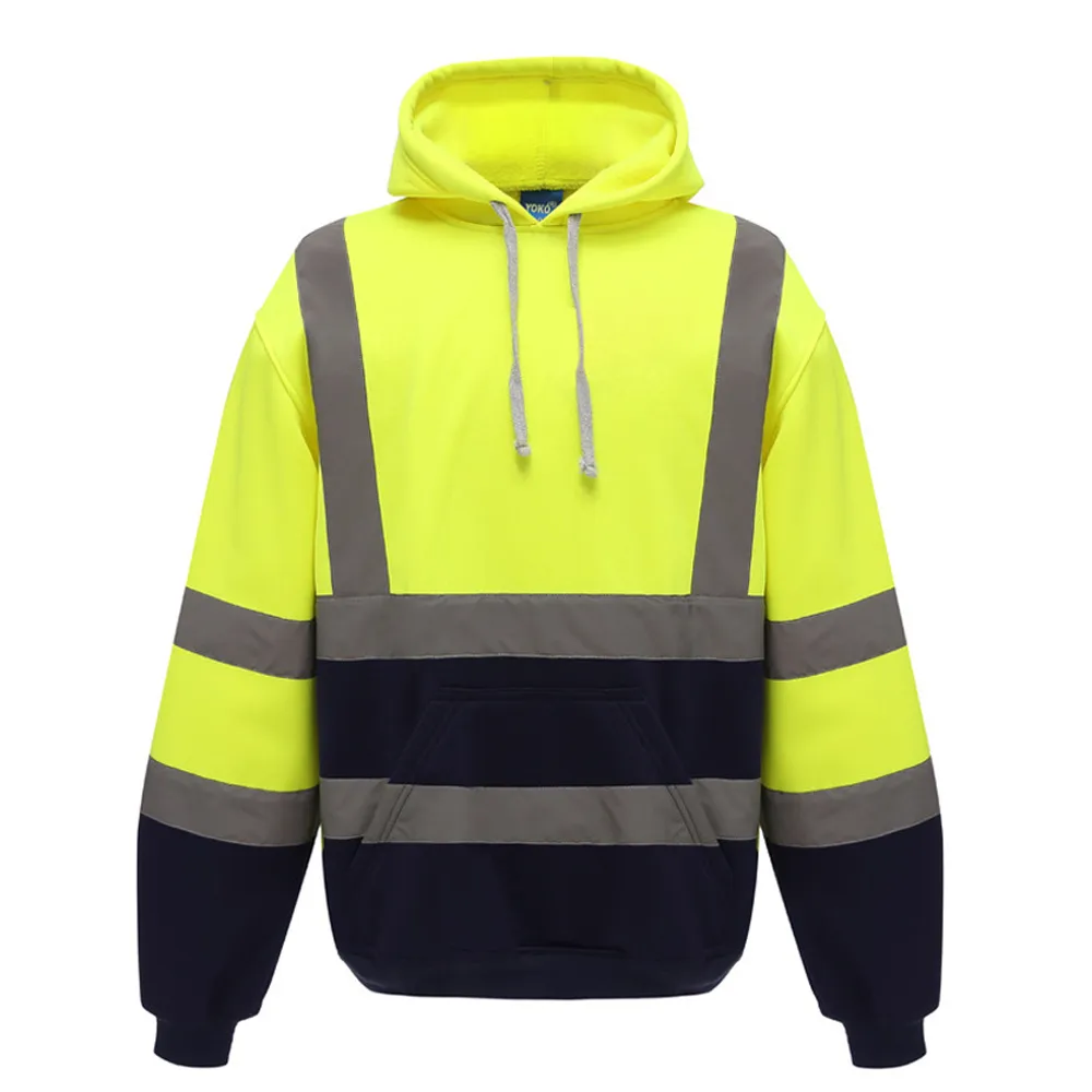 Reflective Mens Pullover Sweatshirt High Vis Workwear Hoodie 4XL 150cm Chest From Ddmyapr 34.31 DHgate.Com