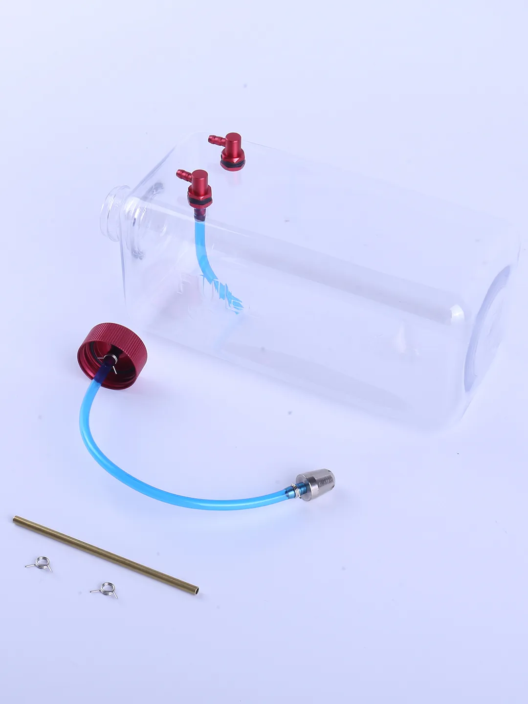 Réservoir De Carburant RC Transparent – 260 à 1500 Ml – Pièce Pour Avion Télécommandé 15-200cc – Bouchon CNC Étanche Et Solide