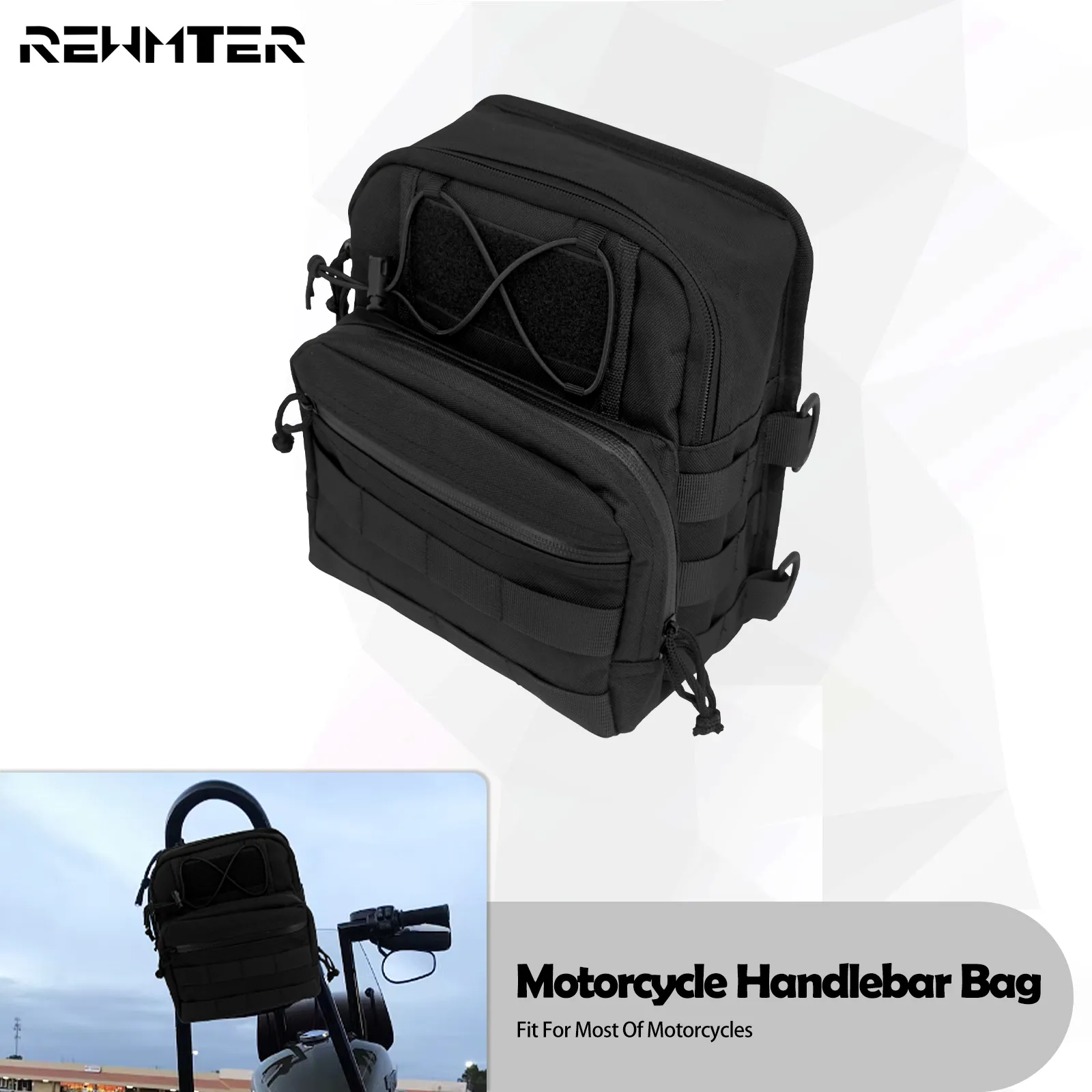Sportster handlebar bag sales