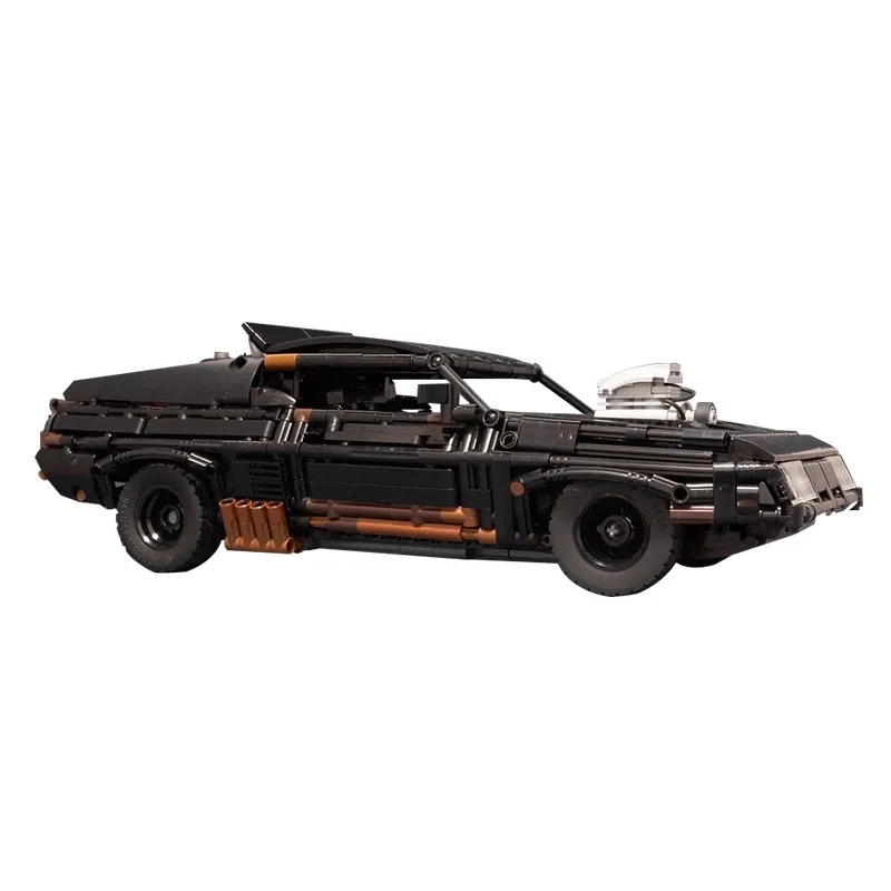Movie Mad Max Technical Car RC Black Interceptor Muscle Supercar