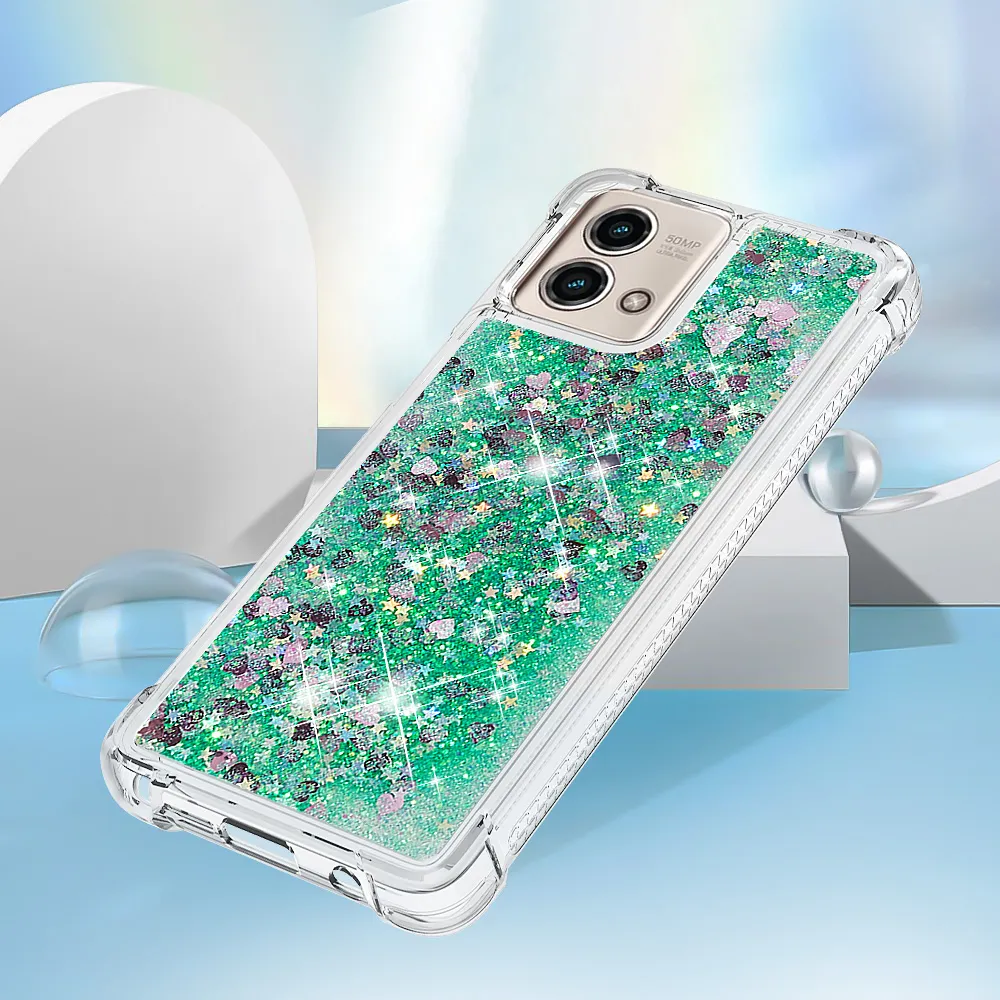 Quicksand Liquid Glitter TPU Case for Motorola Moto G Stylus 5G