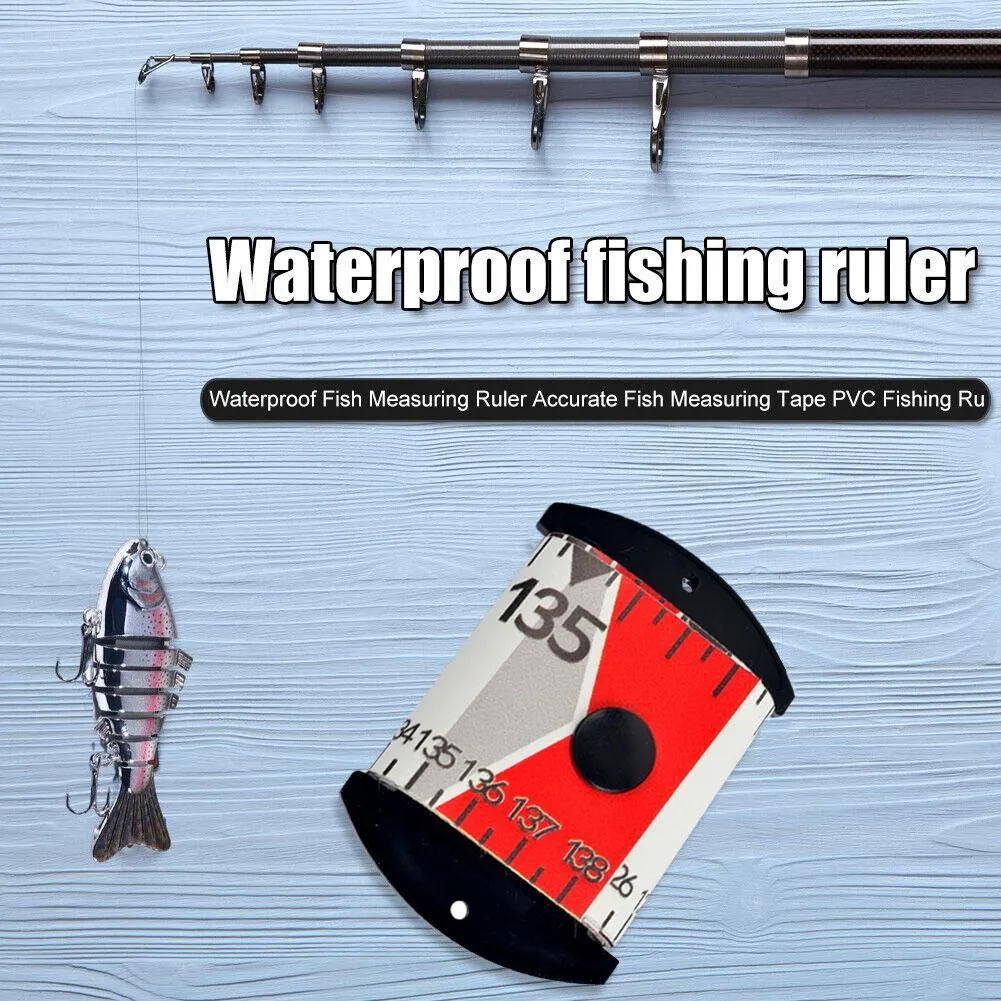 Fish Ruler Adhesive 51 Inch Fish Measuring Tape Sticker For