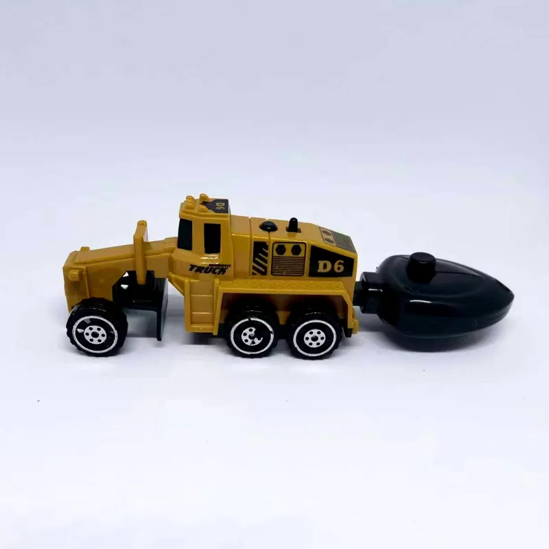Matchbox 1990 EXCAVATOR (New Model) MB-6 Yellow Black