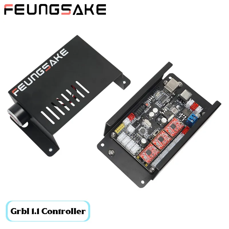 CNCコントローラー　GRBL　その他セット GRBl Control Board 32 Bit CNC Controller 3 Axis Kit With USB Port