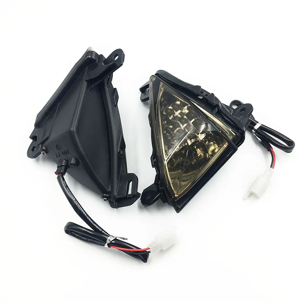 Front Turn Signal Light Pair For Kawasaki Ninja 500R / ZX6R / ZX7R / ZX9R / ZX12R – Amber, 12V