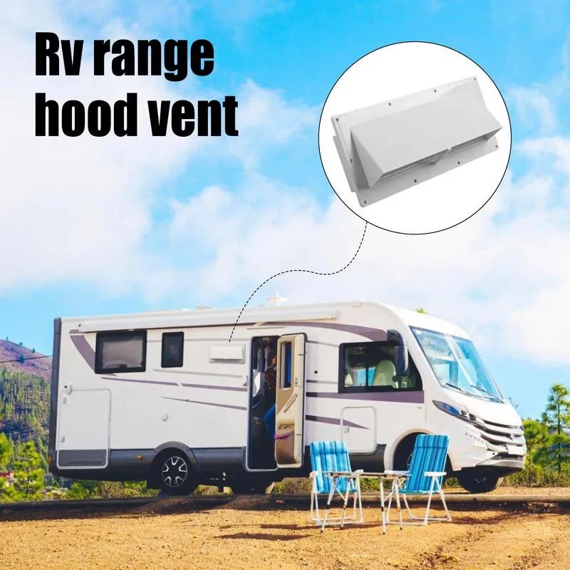 RV Range Hood Vent: Weather-Resistant Sidewall Stove Vent Cover ...
