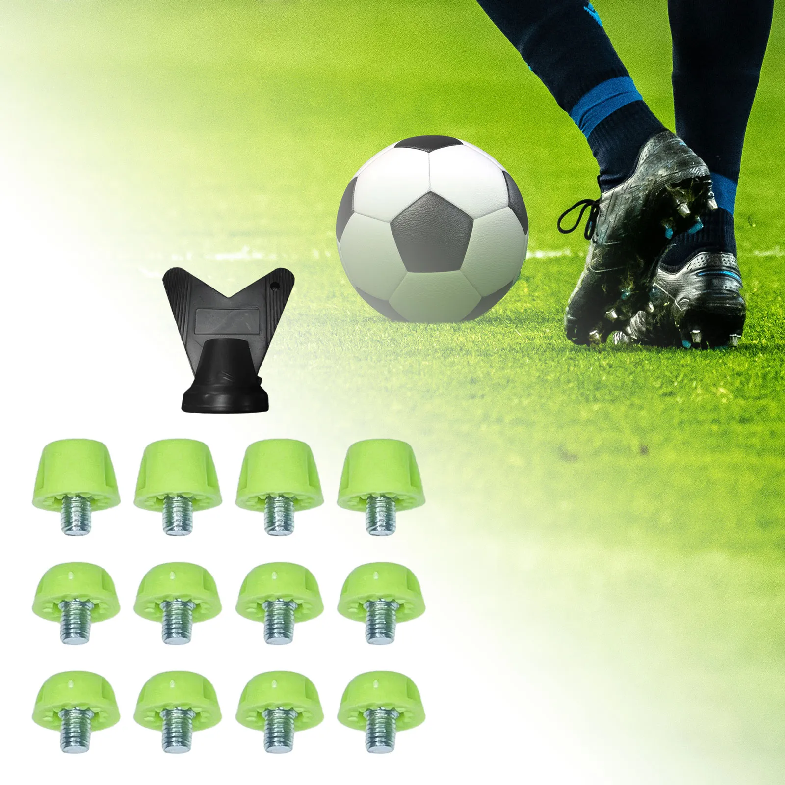12Pcs Football Boot Studs Stable Rugby Shoes Studs For Indoo - TikTok Shop Singapore - View #11