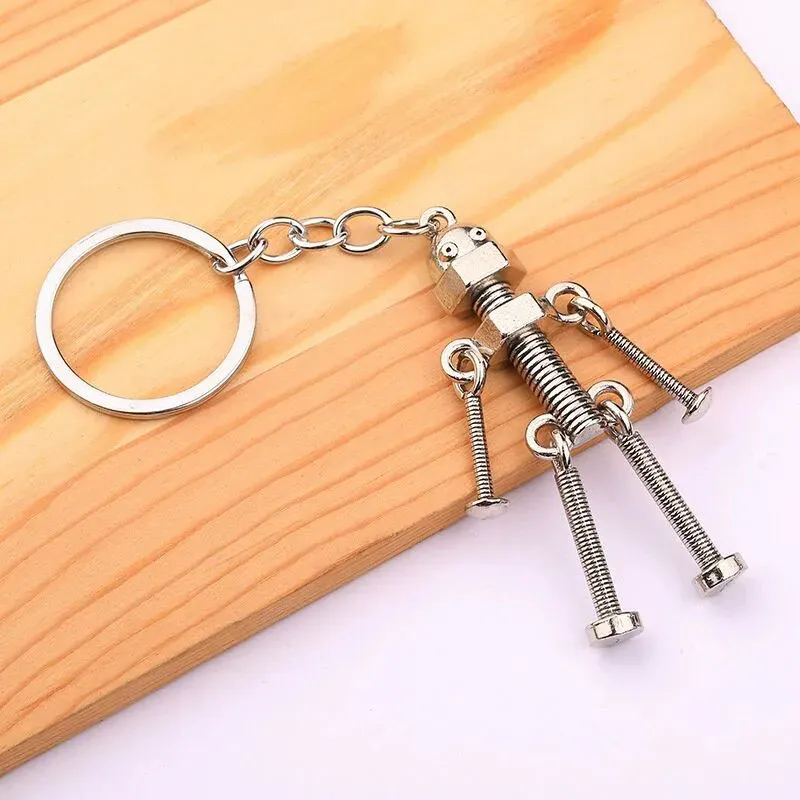 Screw keyring hot sale
