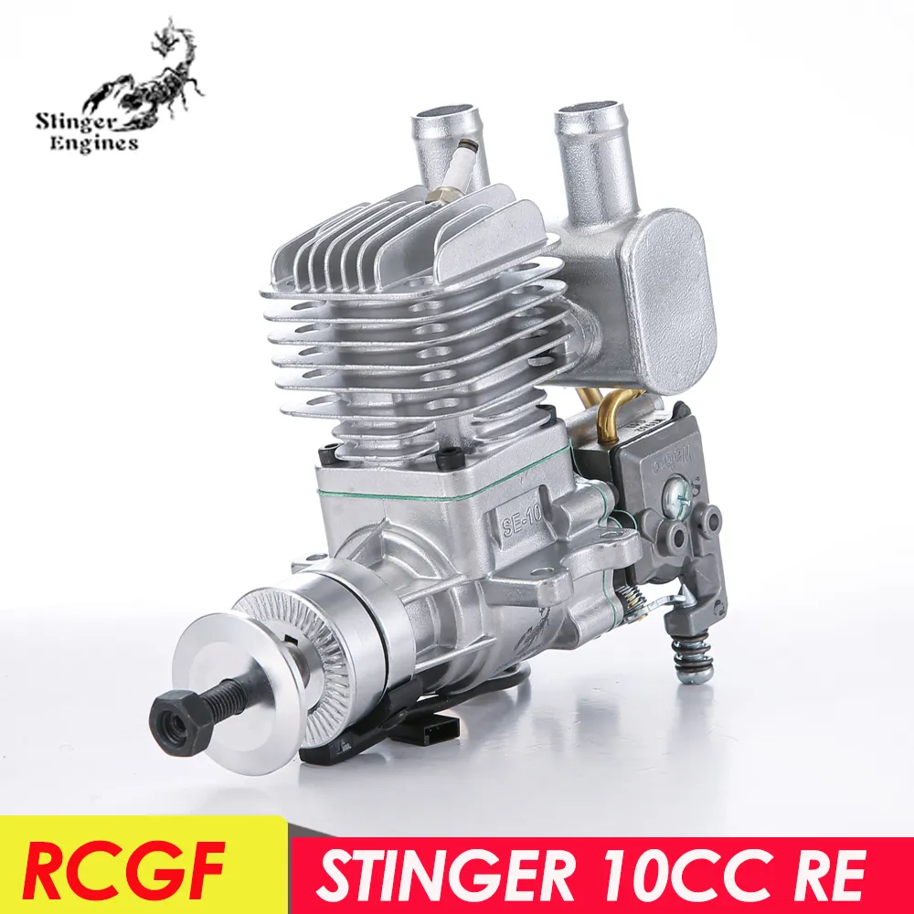RCGF Stinger 10cc RE Single Cylinder Rear Exhaust Gas Liquid Piston Engine For Fixed Wing RC Airplane Model From Ddmyearth 396.94 DHgate.Com