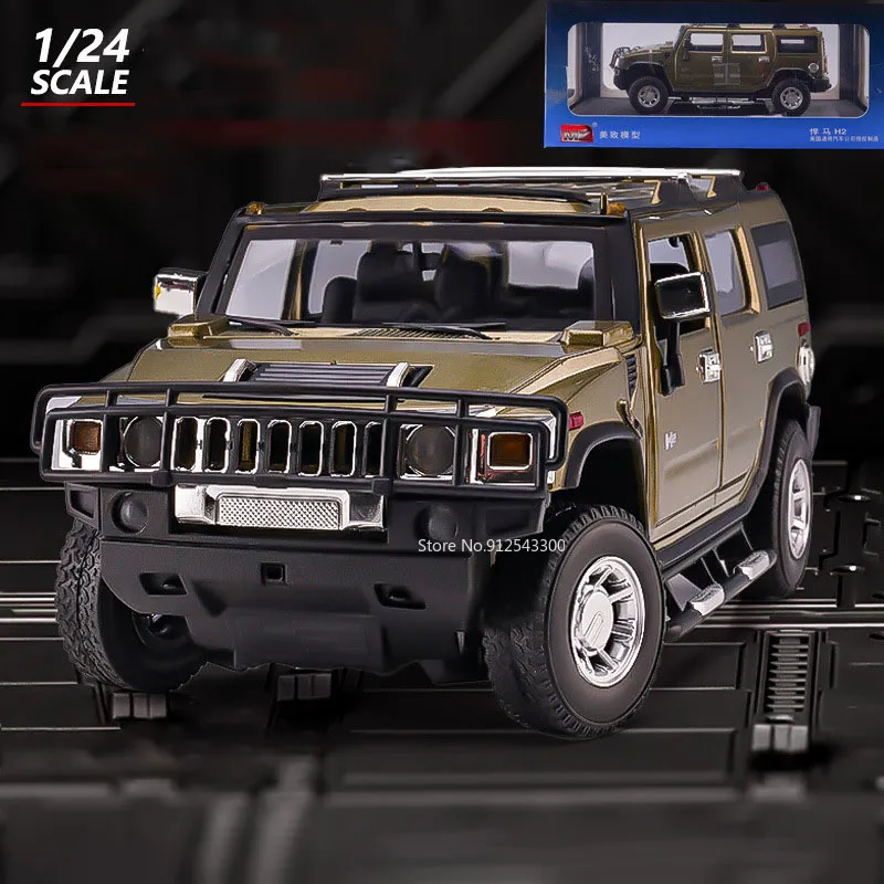 福袋 公式 HUMMER Scale 1/24 H2 Model cars control remote rc Diecast ミニカー
