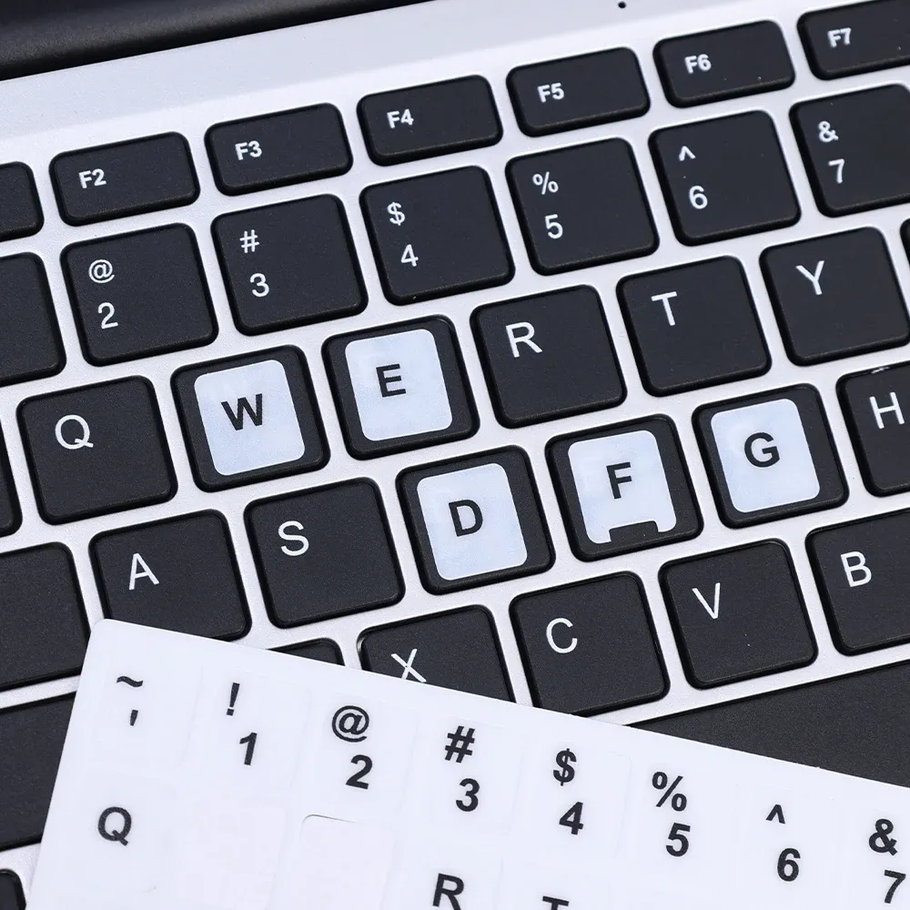 DHgate Ultra Durable Russian English Keyboard Letter Stickers Dhgate ultra durable russian english keyboard letter stickers
