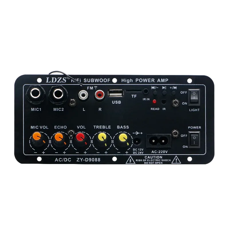 Amplificatore Audio Mini 12V - 20W+20W, Doppio Canale, Controllo Volume - Per Auto O Casa - Foto 7