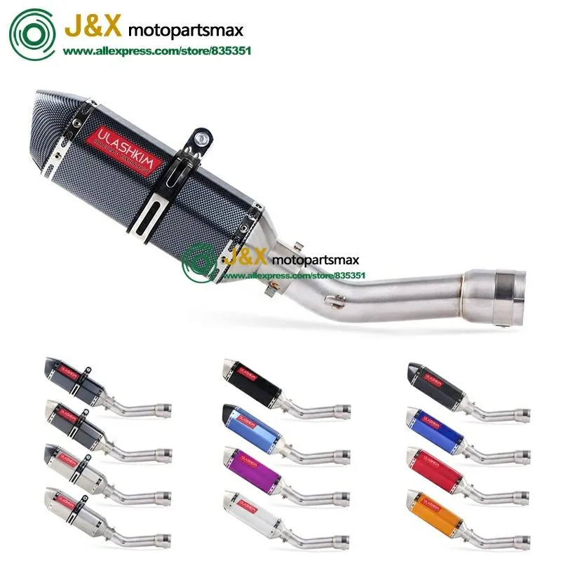 DHgate.com:Motorcycle Slip-On Exhaust Muffler Middle Link