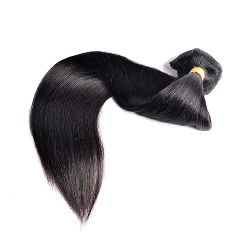 Hair Extensions Human Hair 30in Black Clip In Natural Remy Seamless Natural Black Seamless Clip-Ins 130g | Luxurious 100% Remy Hair main image 3
