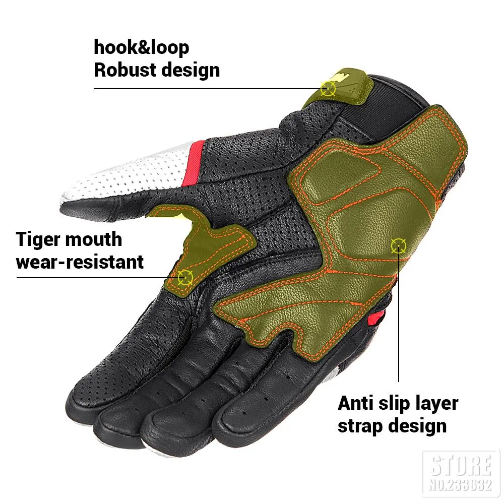 Motorcycle Riding Gloves Women's Summer Motorcycle Gloves - Pink Breathable Touchscreen Riding Gloves Touchscreen Motorbike Gloves