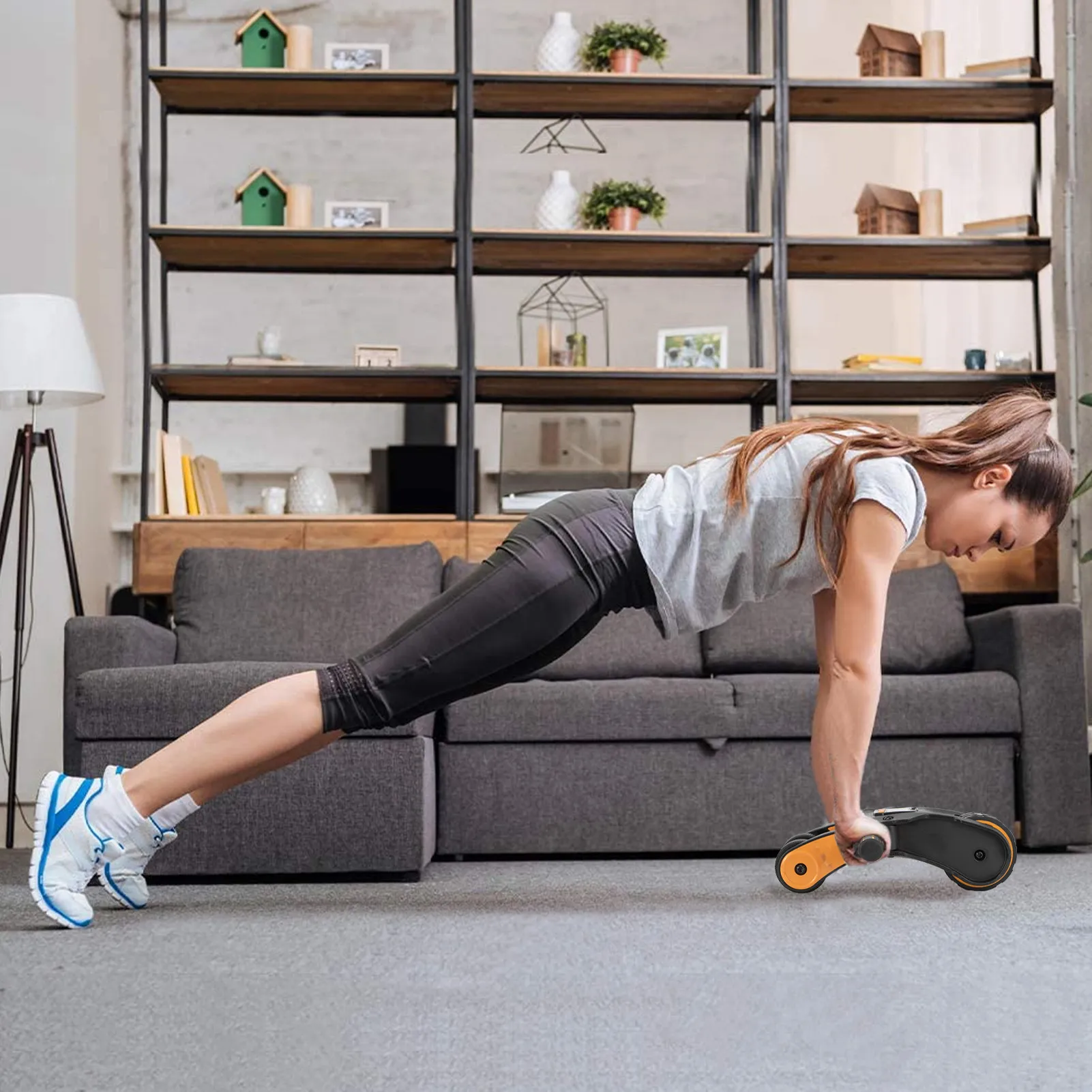 Ab exerciser with counter sale