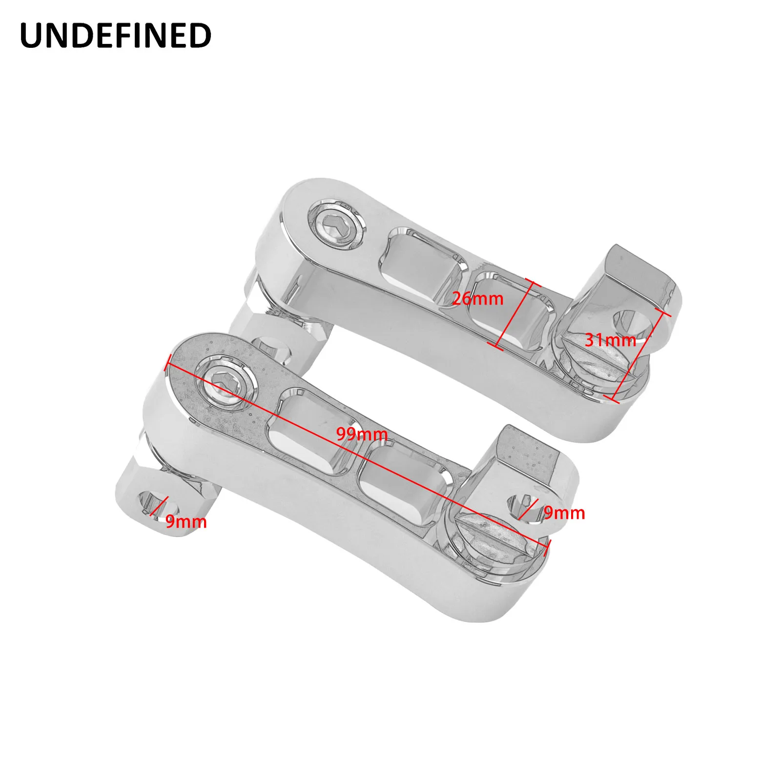 Short Angled Highway Pegs,Adjustable Highway Foot Pegs Foot Rest For Harley Davidson Touring Electra Road King Street Glide With 1.25 Engine Guard