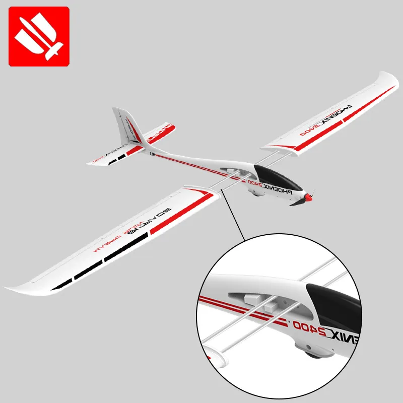 Volantex 759 3 Phoenix EPO RC Glider Plane Model 2400mm 5CH FPV Wingspan 2400x2400mm Airtel Xstream Box Remote From Ddmyearth 254.08 DHgate.Com