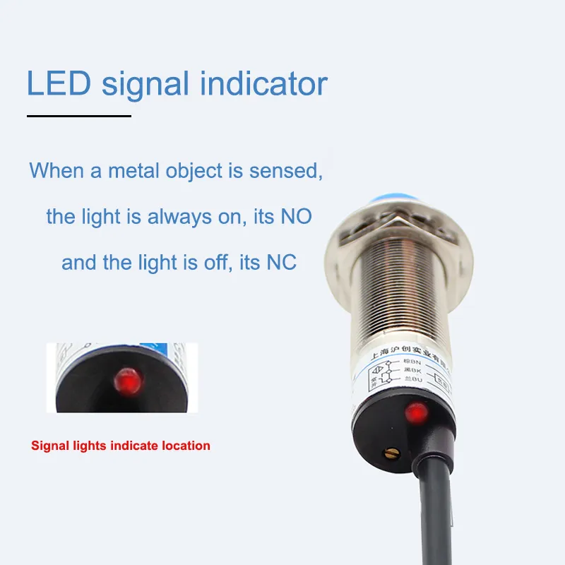 Woljay LJC18A3-10-Z/BY Capacitive Proximity Sensor Switch 3 Wire DC 6 - View #8