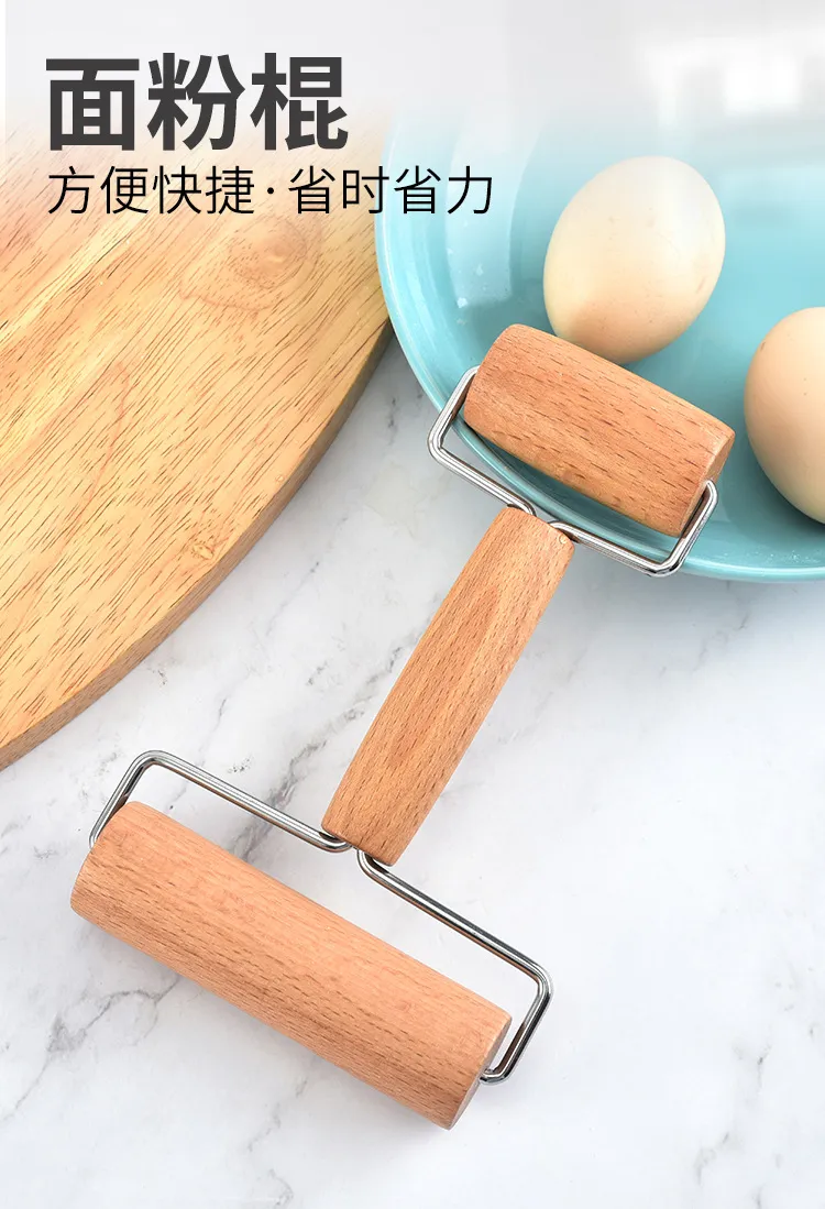 Large Silicone Dough Roller - 48.5cm Non-Stick Rolling Pin For Baking, Pizza, Pastry - View #5