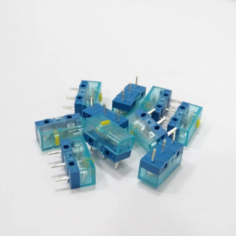 Mouse Switch Transparent HUANO Transparent Gaming Mouse Switches Blue, Pink, Red, Yellow, Green ...