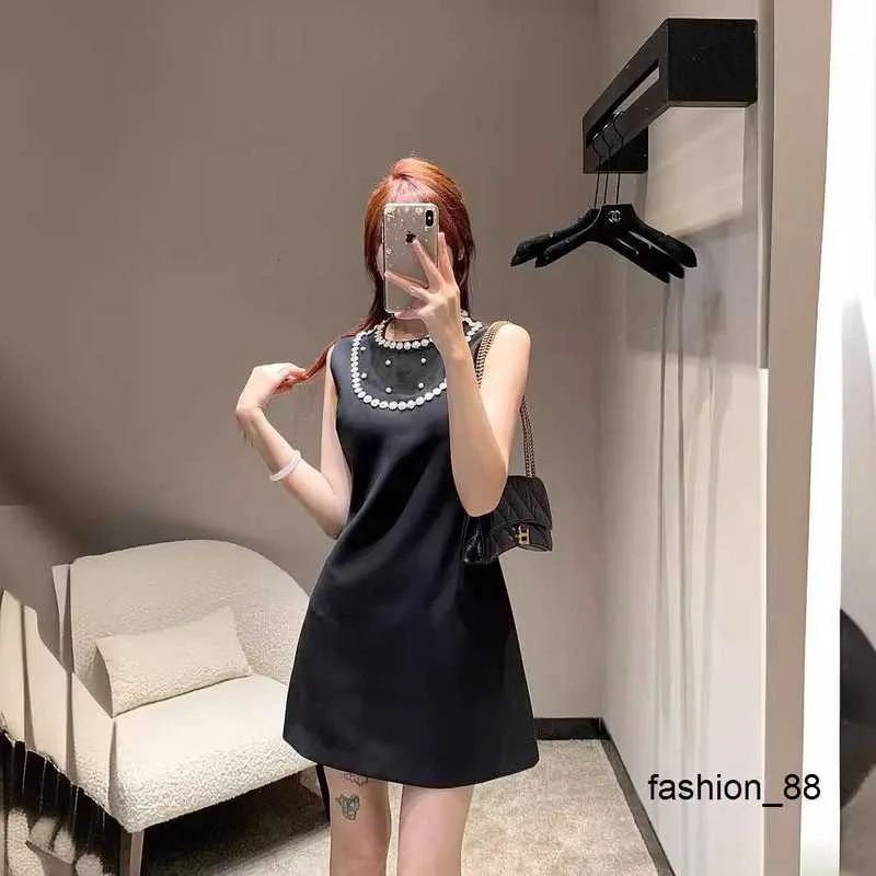 Diamond Cutout Pearl Sleeveless Tank Top Dress with Scoop Neck and Empire  Waist, 100% Cotton, Mini Length, Summer from Dhgate Basic & Casual Dresses  - price 56.28