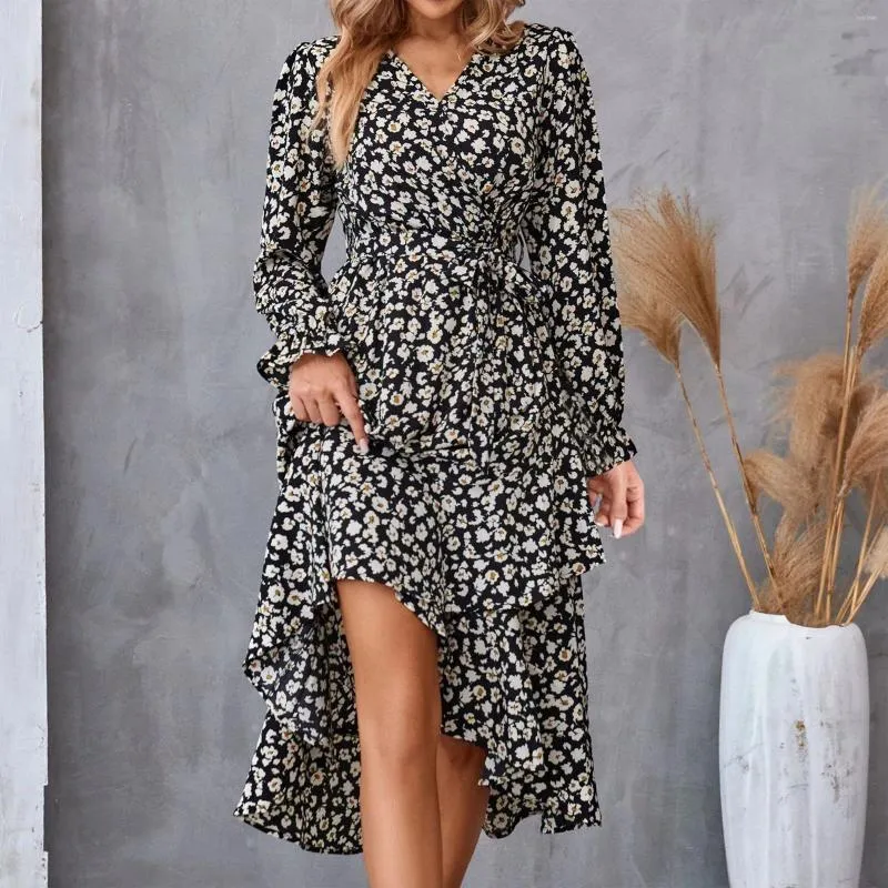 Floral Print Hooded Casual Dress for Juniors, Knee-Length Polyester with  High Stretch Elasticity from Dhgate Basic & Casual Dresses