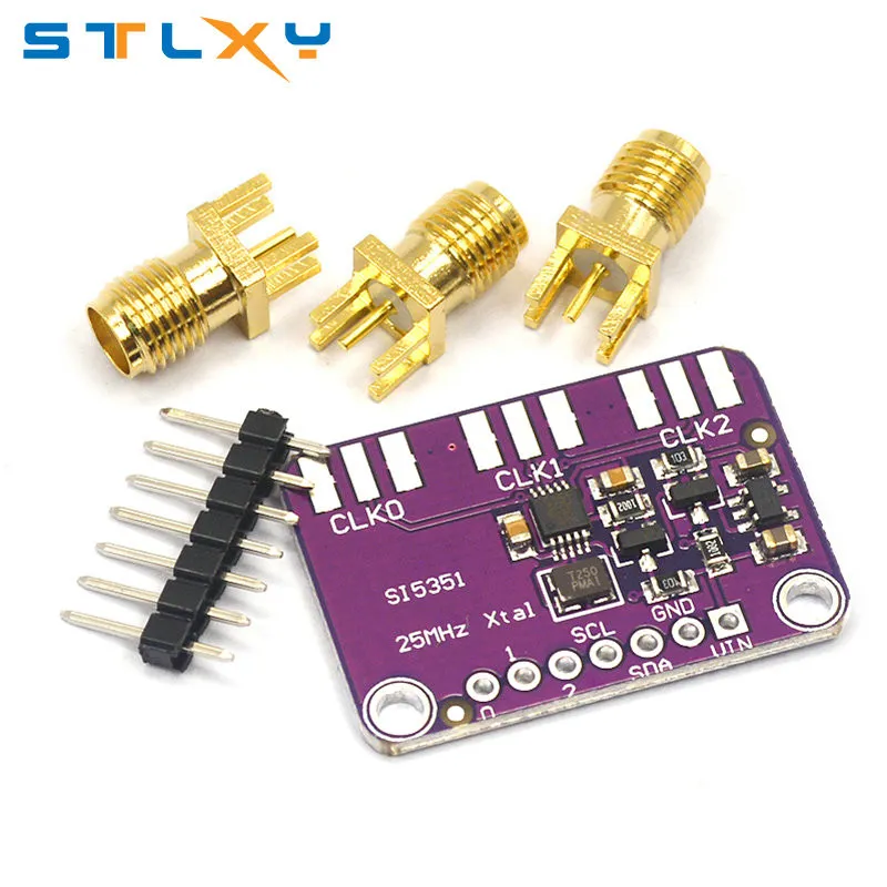 USB High Speed Microcontroller Clock Generator Breakout Board: DC 3V-5V ...