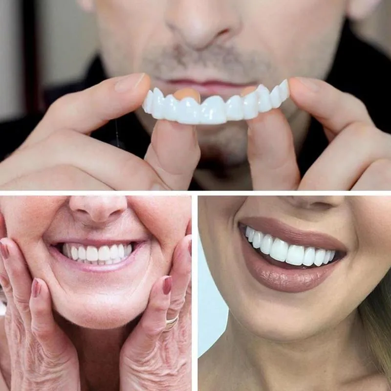 Snap-On Teeth Veneers for Men and Women