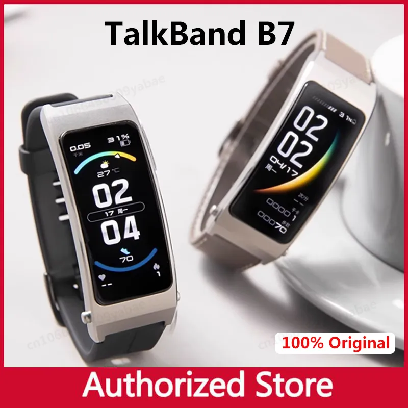 Huawei TalkBand B7 Smart Wristband Bluetooth Headset 2-in-1 Heart