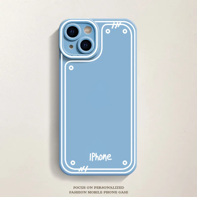 Coque IPhone Big Brother Rétro - Silicone Souple Anti-traces - Modèles 11 à 15 Pro Max