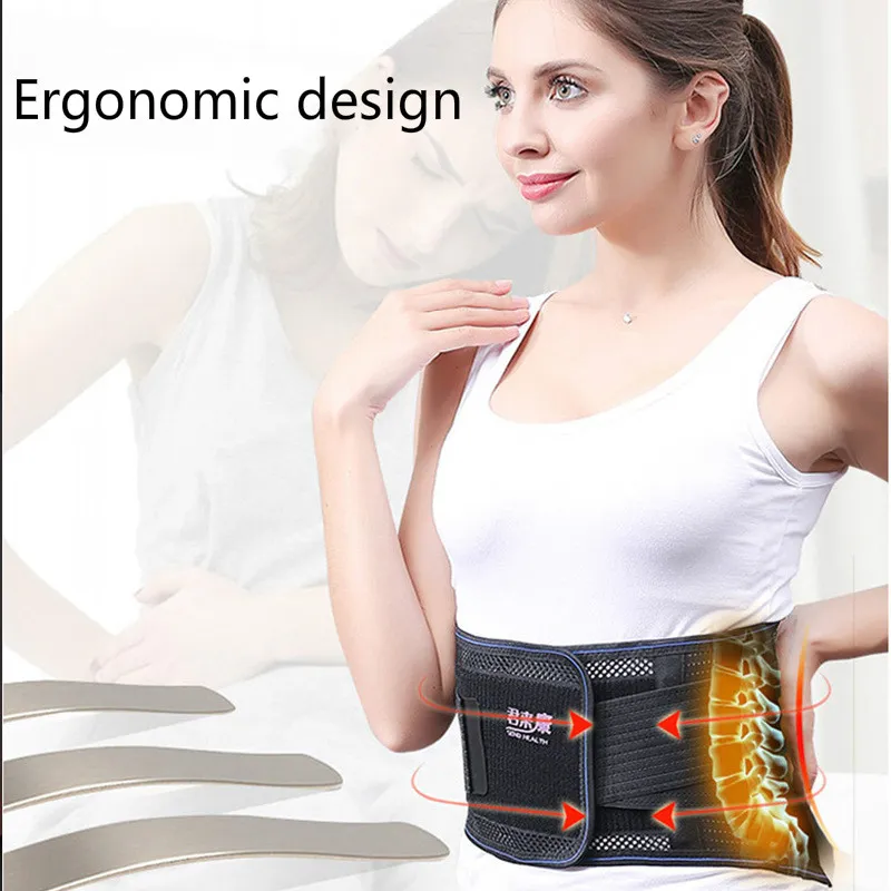 Breathable Lumbar corset for back pain for Back and Waist Pain Relief Orthopedic Spine Trimmer Trainer Brace for Men and Women