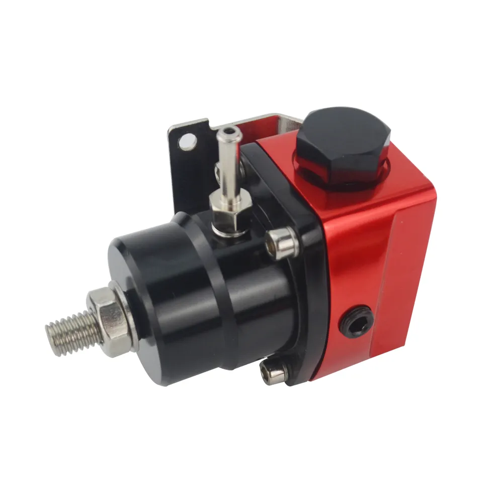 Fuel Pressure Regulator With Gauge - AN6 Feed & Return Lines For Performance Applications