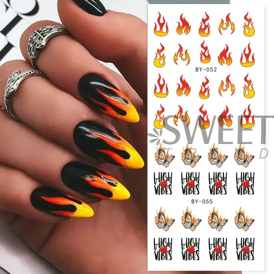 SWEET FLAME NAILS