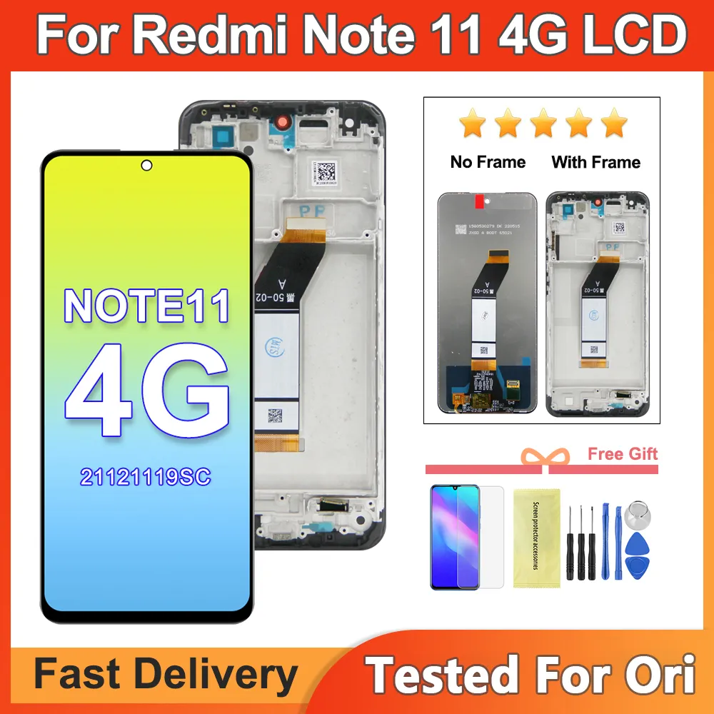 6.5 Original For Xiaomi Redmi Note 11 4G From Ddmymaster
