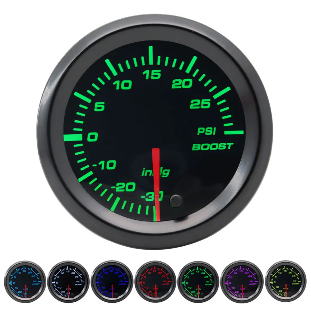 2'' 52mm LED Car Auto Water/Oil Temp/Pressure/Tacho/Boost - Foto 8