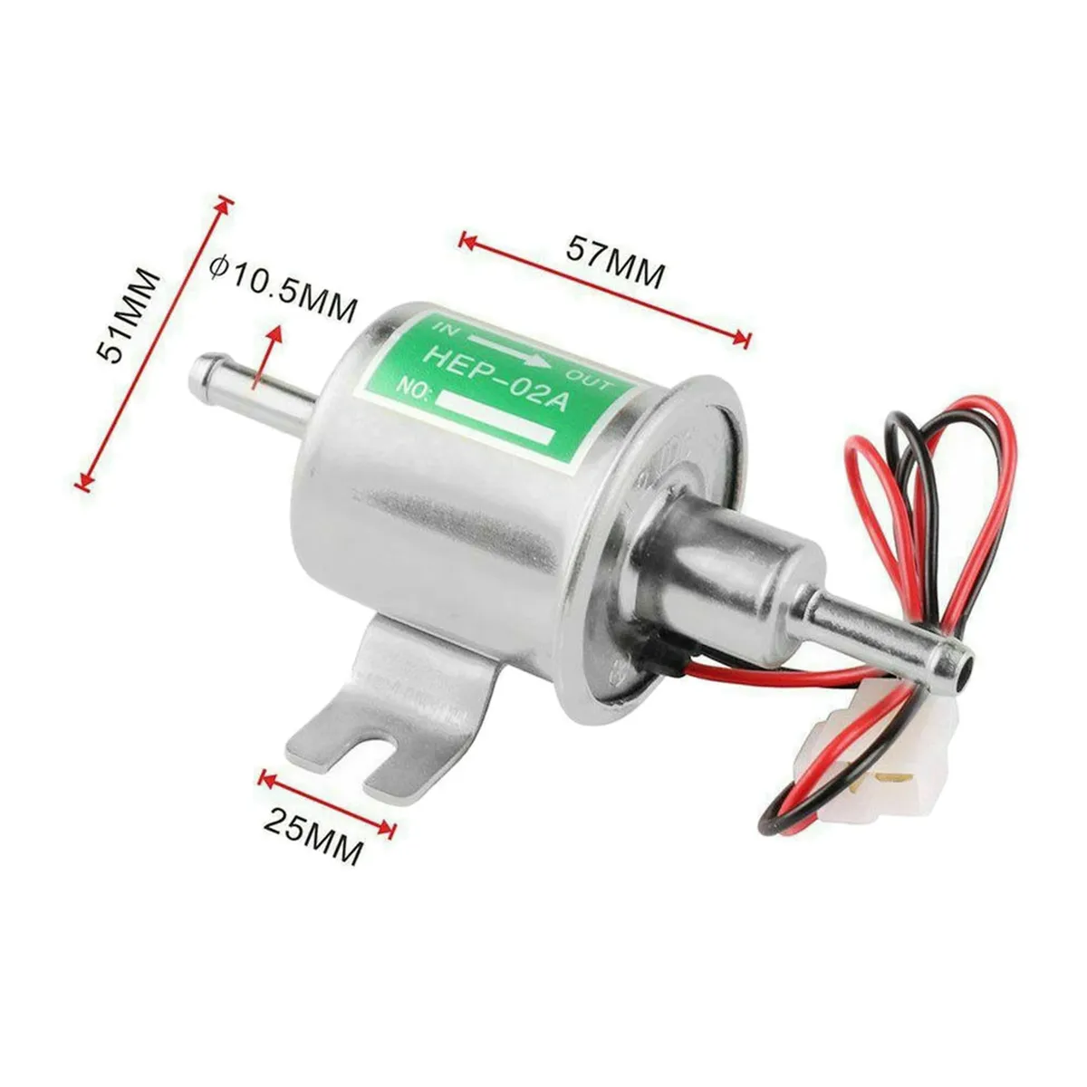 nlne Fuel Pump 12V Electrc Transfer Unversal Low Pressure Gas