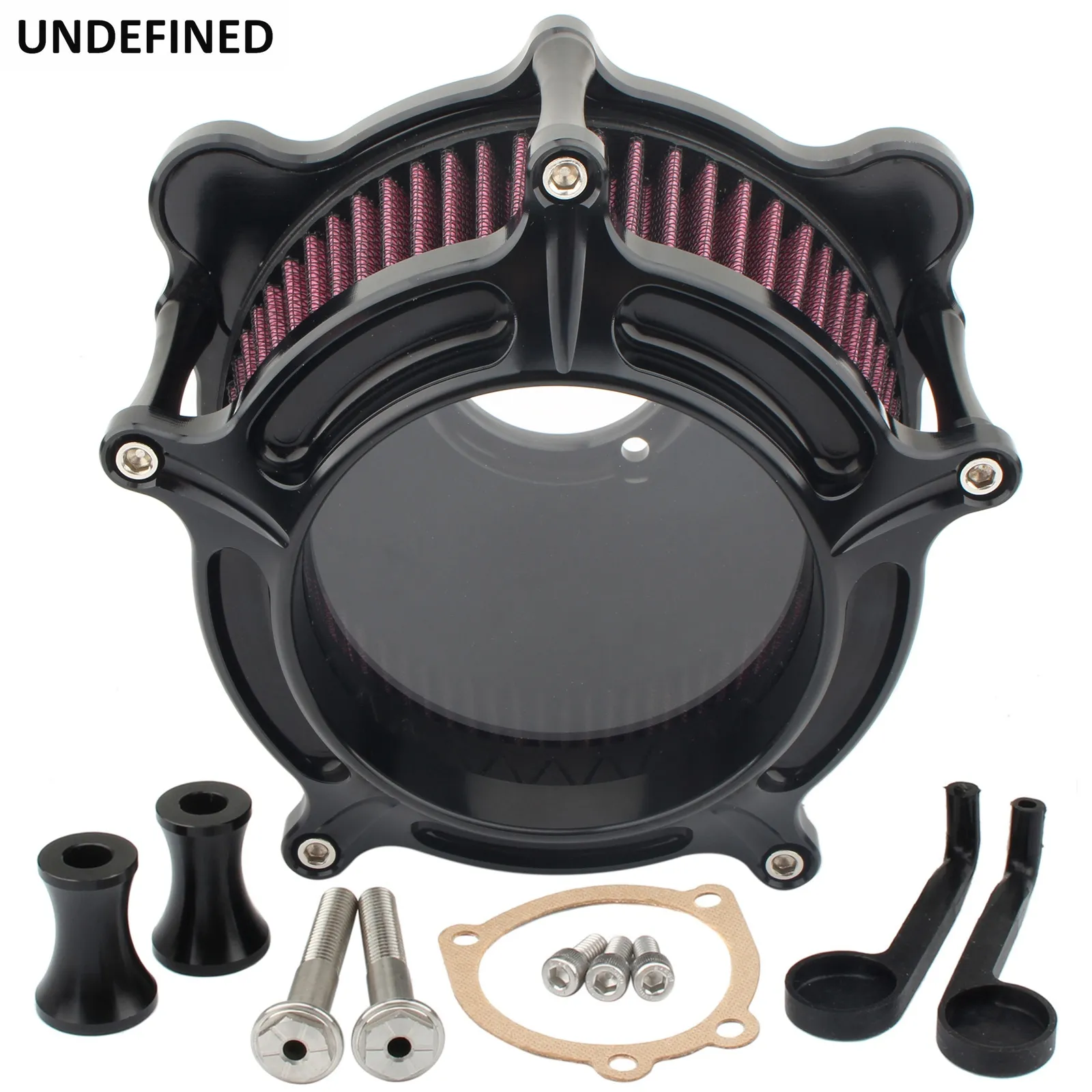 thumbnail image 2 of LED Air Cleaner Intake Filter For Harley Road Glide, Electra Glide, Dyna 2 of 4