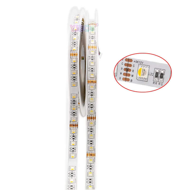 Flexible 4-in-1 led strip bulb - RGBW/RGBWW, 5m...