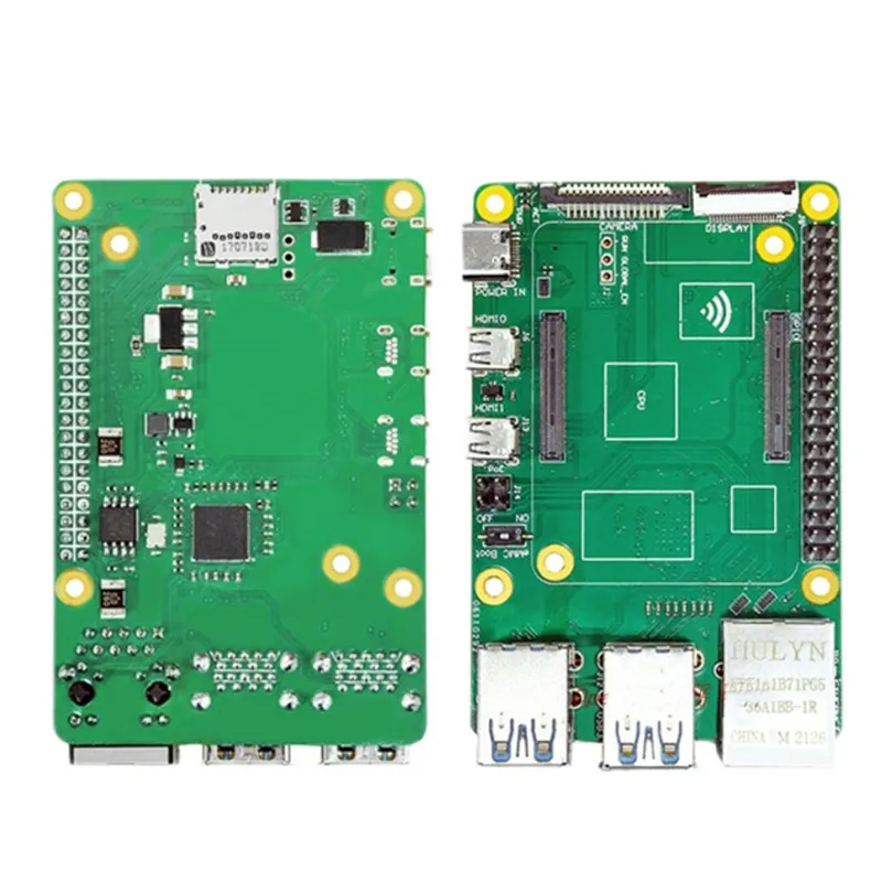 Raspberry Pi CM4 IO Board Compute Module 4 To PI 4B Adapter With 4 USB ...